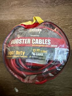 Booster cables 12ft