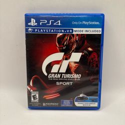 Gran Turismo Sport PS4 Game