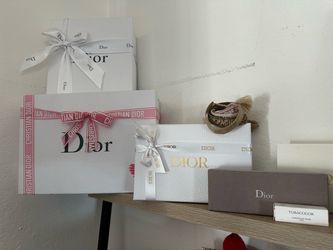 Dior boxes