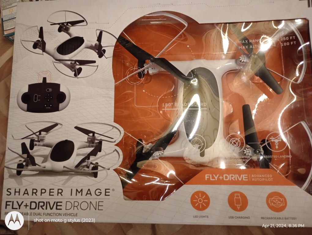 New Sharper Image Drone With Camera