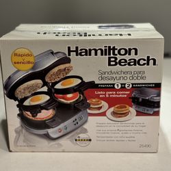 Hamilton Beach Dual Breakfast Sandwich Maker