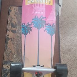 Long Skateboard Shmirnoff Pink NEW