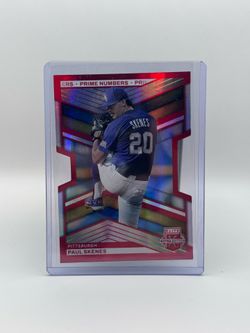Paul Skenes 2023 Panini Elite Extra Edition - Red Status - Paul Skenes /199