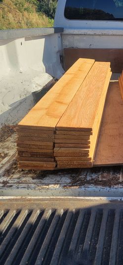 Cedar fence boards 1"x6"x6'