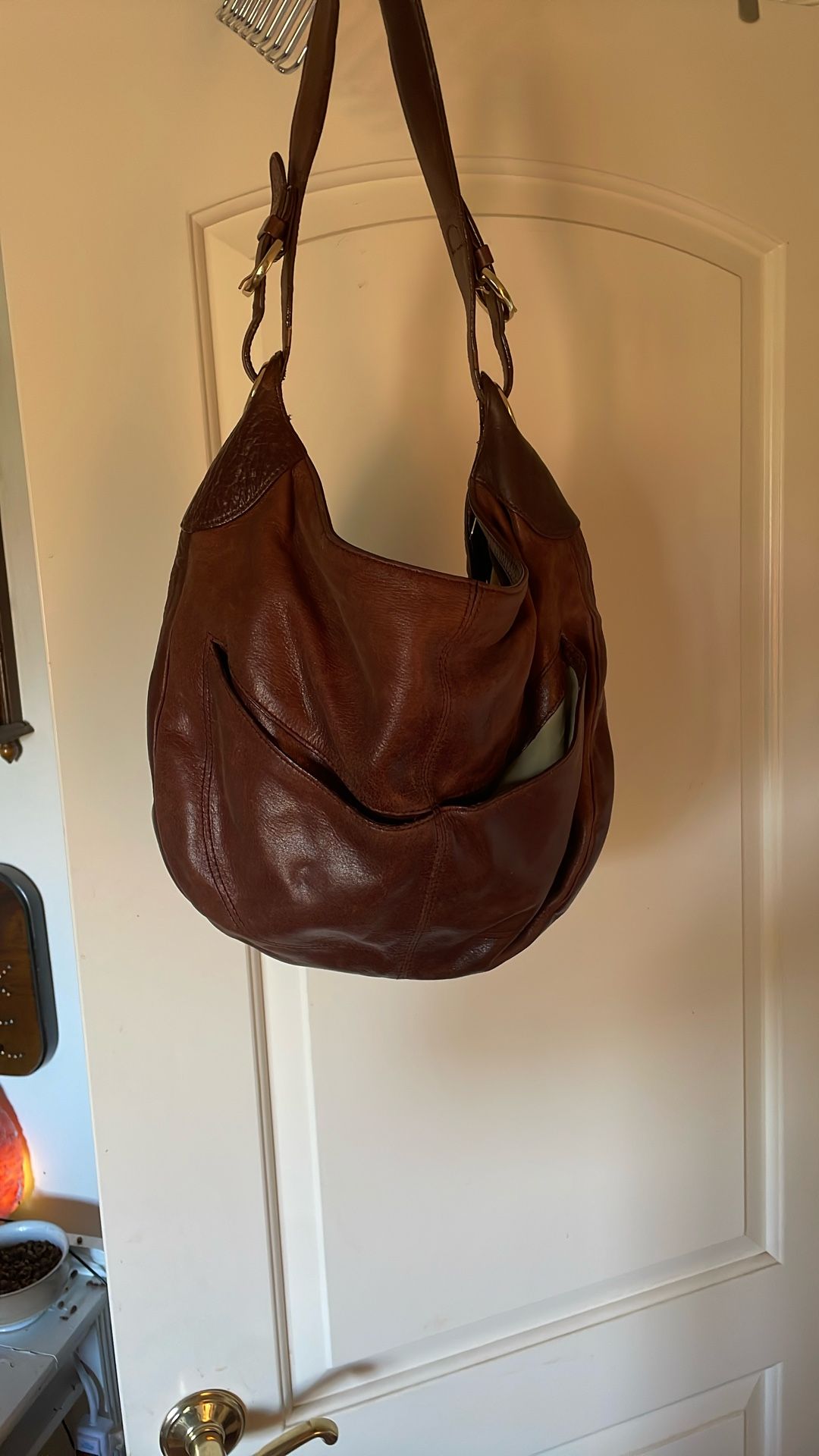 Alfani Leather Hobo Style Bag