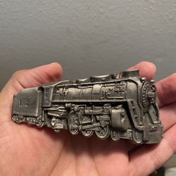 Train Vintage Belt Buckle