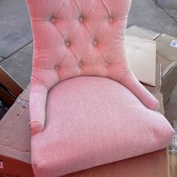 StyleWell Bakerford Biscuit Beige Upholstered Counter Stool with Tufted Back (Set of 2)