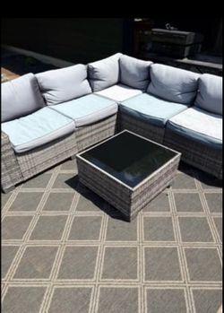 Outdoor patio set