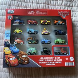 Disney Pixar Cars Mini Racers 15 Pack Collectible Set