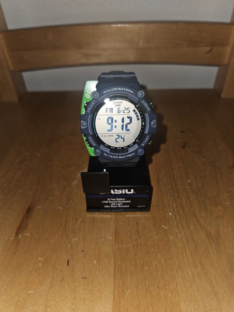 Casio 10 year Battery π Life Watch