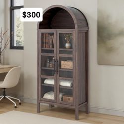Arched Cabinet / Brand New