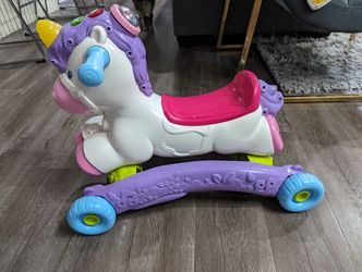 prance and rock toddler learning unicorn