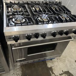 Viking 36” Dual Fuel Gas Range 