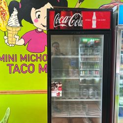 Inside Soda Fridge 