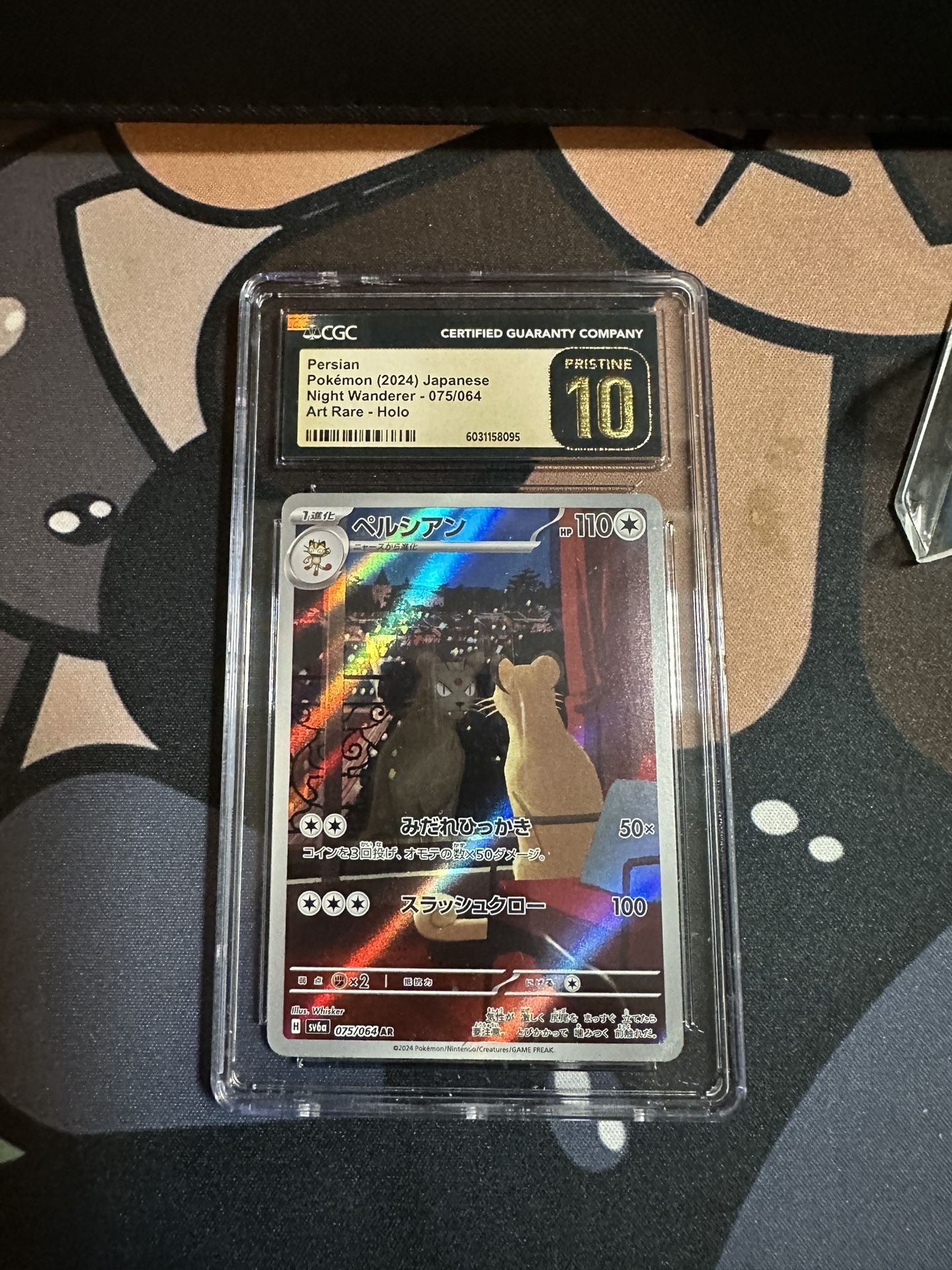 Pokemon CGC PRISTINE 10 Persian
