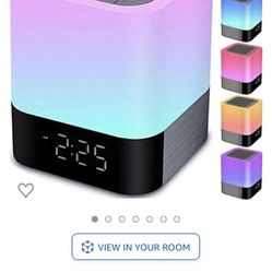 Alarm Bluetooth Speaker 