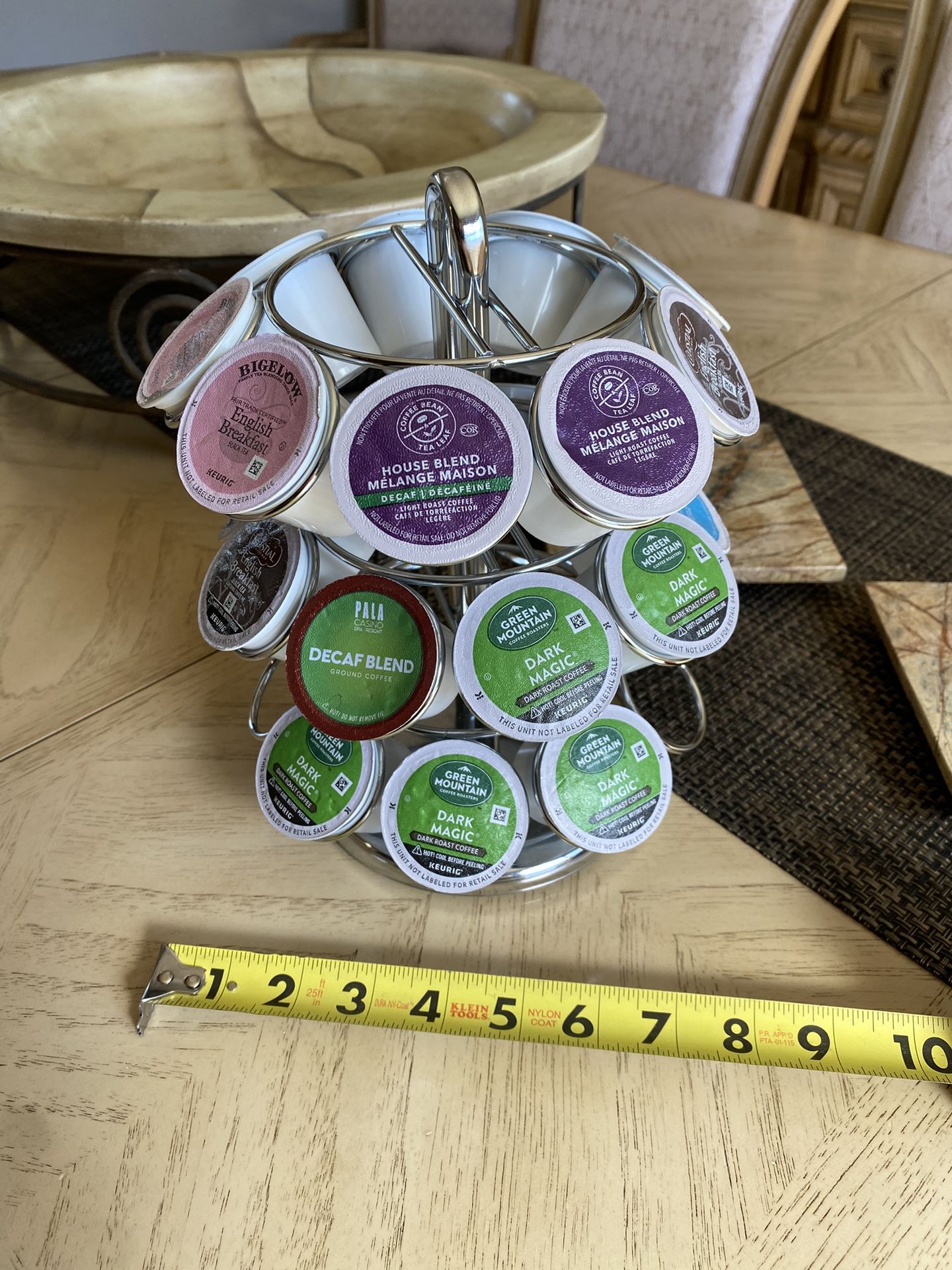 KEURIG COFFEE K-CUP POD HOLDER - As New!