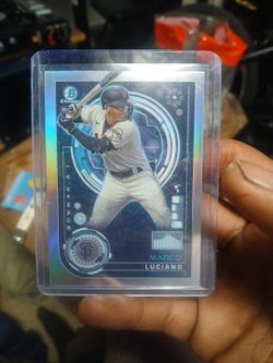Marco Luciano Bowman Chrome A.I. Rookie Card