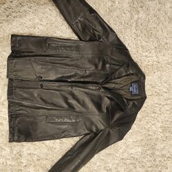 Faconnable Leather Jacket 