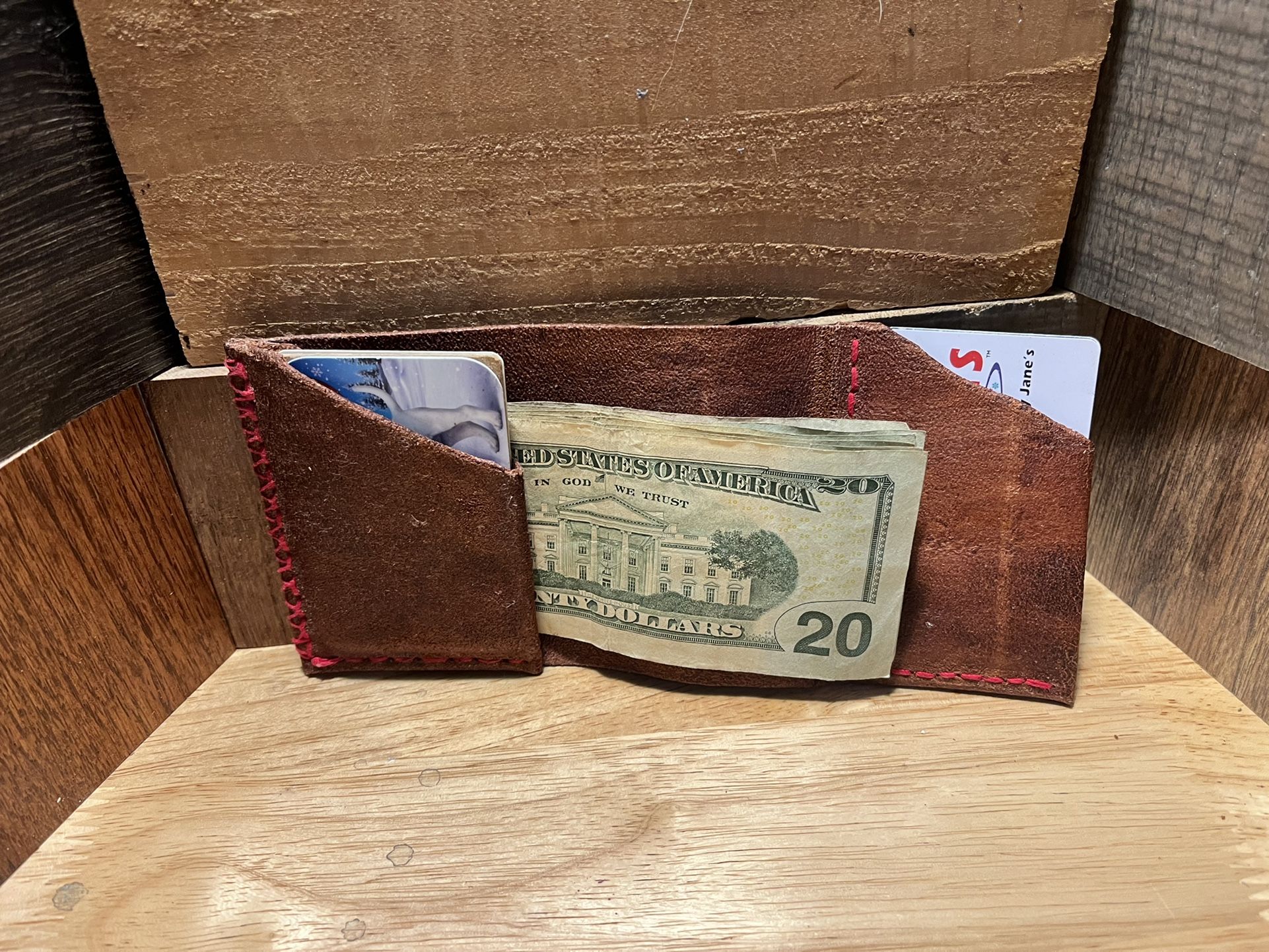 One of A Kind Genuine Leather Wallet