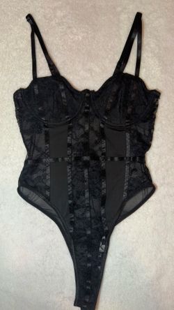 Intimate & sleepwear/Black lace bodysuit/Shein