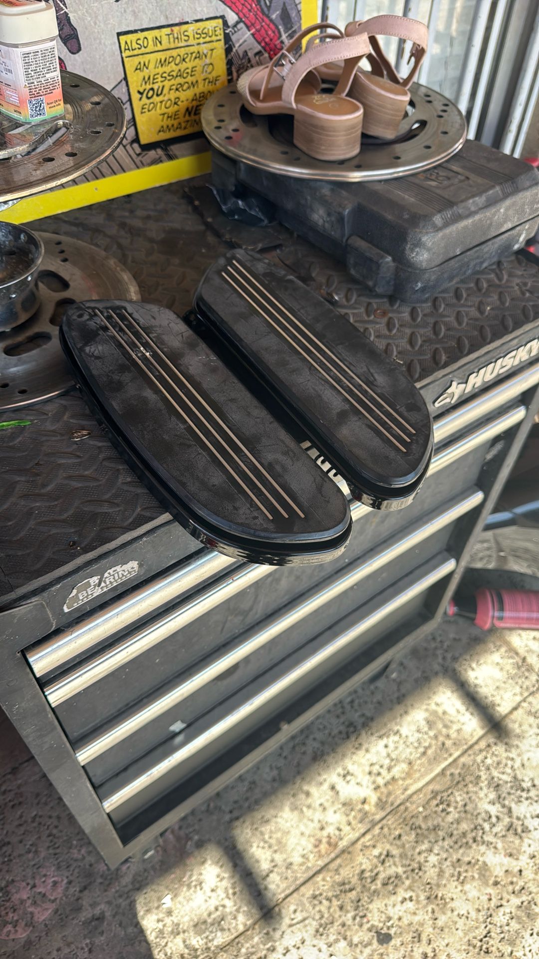 Harley Davidson Street Glide Original Stock Floorboards