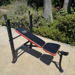 Incline and flat weight bench
