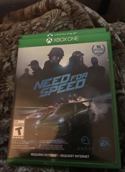 Need for speed Xbox one game