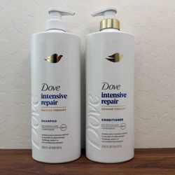 Dove shampoo conditioner bundle - 33.8oz bottles