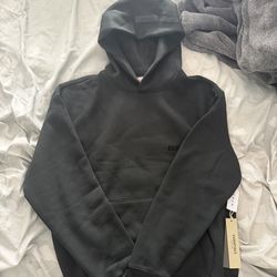Black essentials hoodie size small brand new in bag