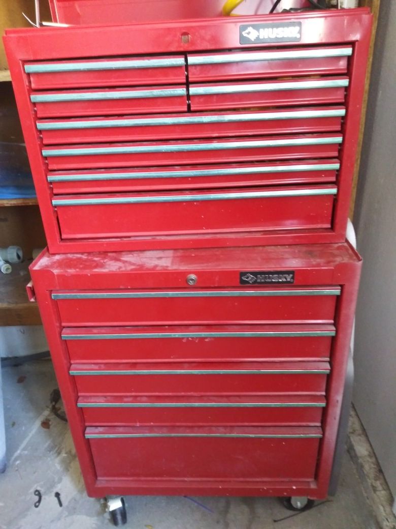 Tool boxes on wheels great shape