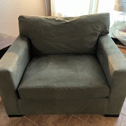Crate and Barrel Chair and a Half