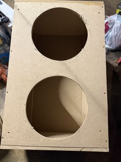 Sealed Subwoofer Box For 2 15s