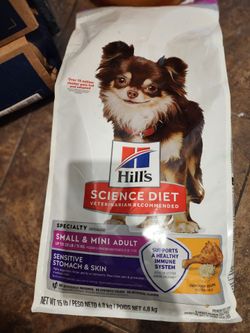 Hill's dog food 15lb