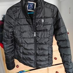 Women's Black Polo Jacket