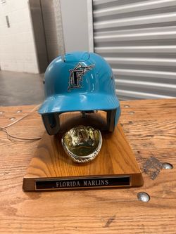 Florida marlins helmet phone vintage