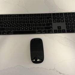 Apple Magic Mouse & Keyboard
