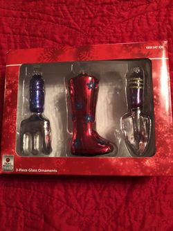 Three Pack New Christmas Ornaments 