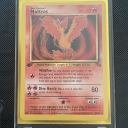 Moltres (27/62) [Fossil 1st Edition]