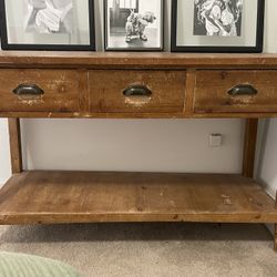 Farmhouse Entry Table 