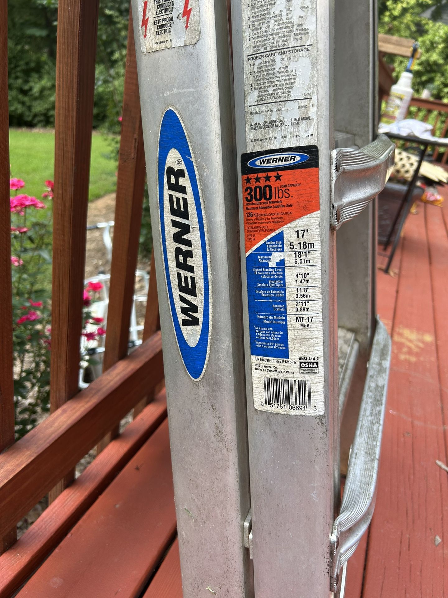 Werner Telescoping Multi-Ladder