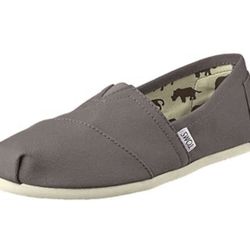New Toms Alpargata Cotton Canvas, Size 9