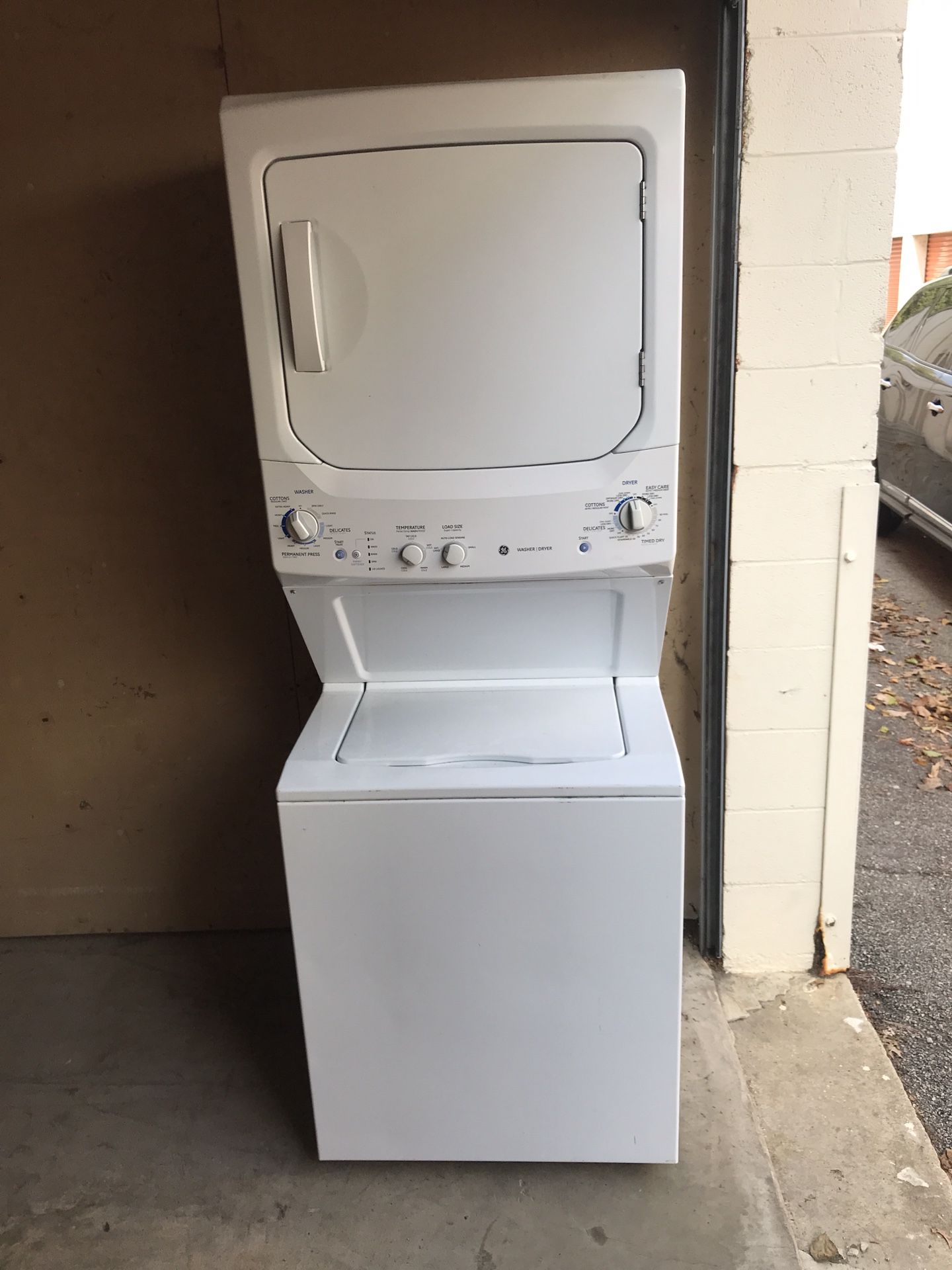 Stackable washer and dryer!