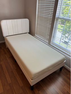 Twin Size Bed with Mattress