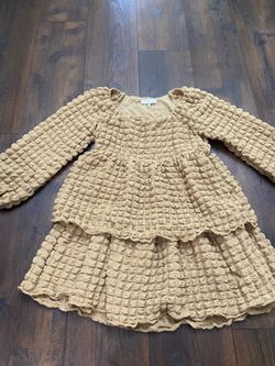 Women’s light brown khaki dress size medium by simply southern #22