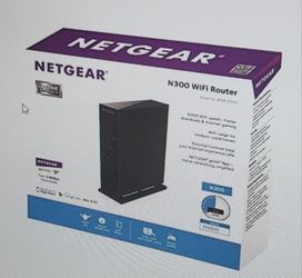 Netgear N300 Wi-fi Router-LIKE NEW!!