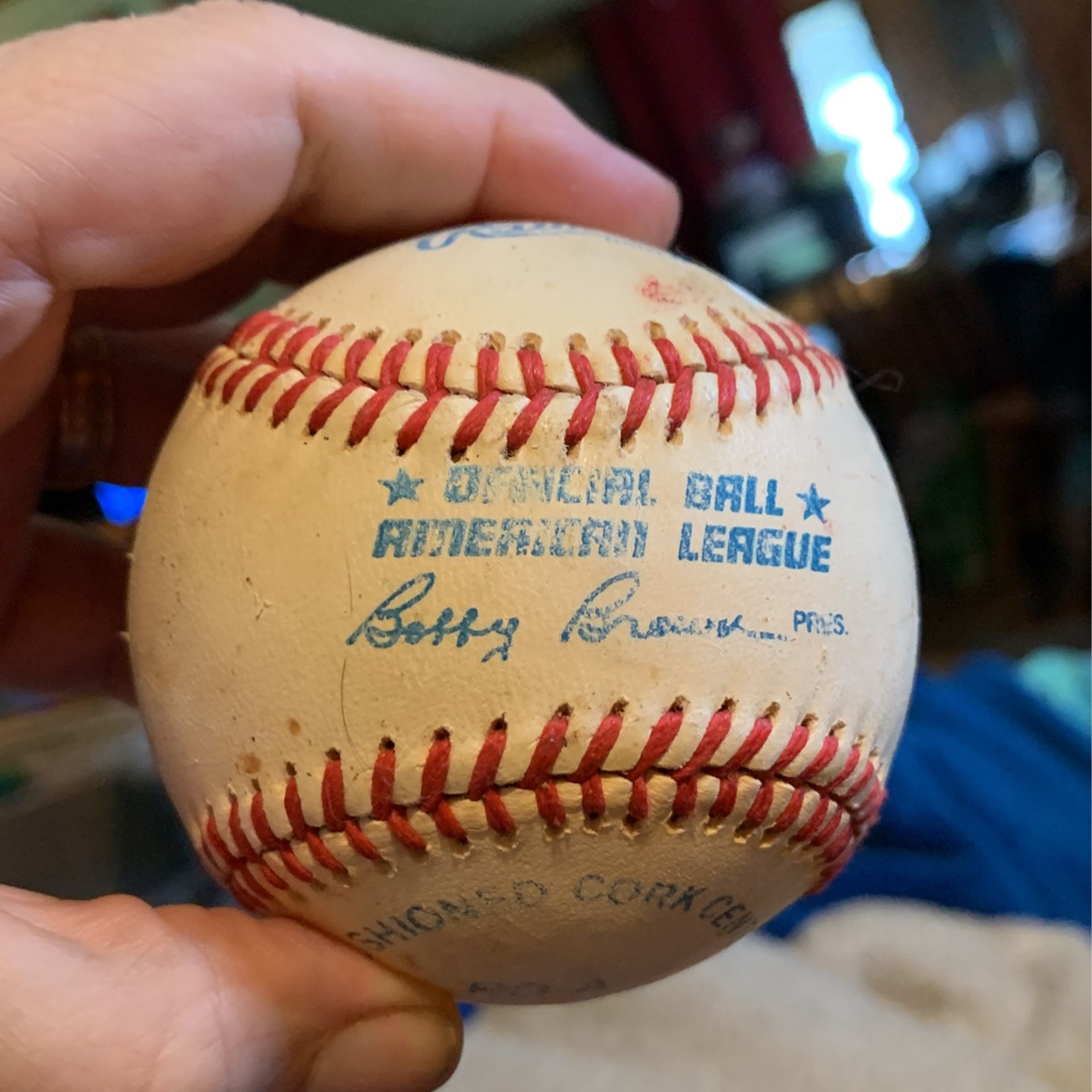 Game Ball Signed By Nolan Ryan - 200$ OBO