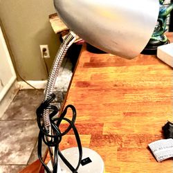 Silver Desk Lamp(led)