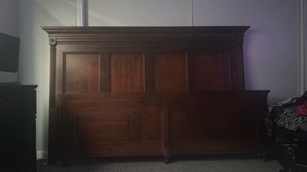 King bed frame