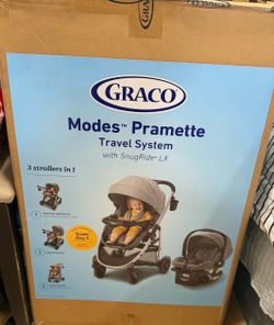 Graco Modes Pramette Travel System with Snugride LX - GREY